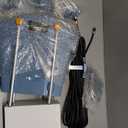 PBD Outdoor Digital Amplified HDTV Antenna, 150 Mile Motorized 360 Degree Rotation, Wireless Remote Control, 59FT RG6 Coax Cable, Coaxial Grounding Block, UHF VHF 1080P 4K, Support 2 TVs