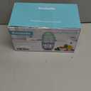 Mini Food Processor - Cordless Food Processor & Portable Small Food Chopper for Meat Vegetables Fruit Salad Onion Garlic, Kitchen 1.3Cup, 300ml, 150 Watts,Glass Container Dishwasher Safe