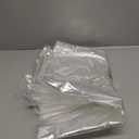 WIKDAY Extra Large Cellophane Wrap for Gift Baskets 10 PCS 50x60 Inches Jumbo Bif Clear Cello Gift Bags with Ties Plastic Packaging Products