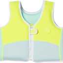SUNNYLiFE Swim Vest - Constructed with Neoprene Plus a Secure Front Zip and Develop Water Confidence. | Toddler Swim Vest