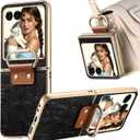 for Motorola Razr 2026 / Razr 2025 Case with Ring Holder HYY Black