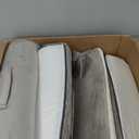 LEBENGURU 24" Bed Reading Pillow for Sitting in Bed Adult, Upgrade Backrest Support Pillow with Armrest Strap-on, Chair Pillow with Removable Cover and Pocket for Relaxing, Reading, or Watching TV