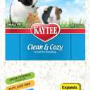 Kaytee Clean & Cozy White Paper Bedding, Made for Small Animals, 24.6 Liters