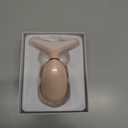 7 Color Face and Neck Massager Light Therapy, Red Light Based Facial Massager for Skin Care, Firming, Smoothing (Rose Golden)