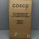 Cosco Shifter Folding Hand Truck/Cart - Heavy Duty Steel Frame, 300lbs Capacity, Black