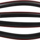 Lightronic Extra Durable Clip-on in-Channel Auto Vent Window Visor, Fits 2019-2025 Nissan Altima, UV Protection Rain Guard, Original Wind Deflector, No-Drill Easy Install, Dark Smoke, 4-Pcs
