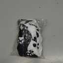 Black White Paw Throw Blanket - Stripes Blanket for Dog Cat Pet Blankets 23x16 for Couch Sofa Bed