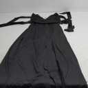 Ekaliy Womens Sexy Haltearr Deep V Neck Maxi Dress Sleeveless Backless Split Long Dress L