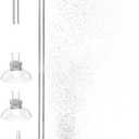 Acrylic CO2 Diffuser for Aquarium Planted Tank, Hooked version-20cm