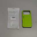 Nvollnoe Compatible with iPhone 17 Pro Max Case with Card Holder Dual Layer Heavy Duty Protective Shockproof Hidden Card Slot Slim Wallet Phone Case for Women&Men 6.9 inch(Fluorescent Green)