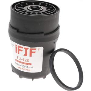 iFJF FF42000 Fuel Filter Replacement for FF42001 FF5494 User-Friendly Version of FF5018 FF5033 FF5052 FF5074 Replaces 4990879 3903640 3931065 3" Diameter Spin-on