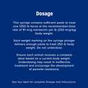 Farnam IverCare (ivermectin Paste) 1.87% for Horses, Anthelmintic and Boticide, 0.21 Ounces, Horse Dewormer, Ivermectin Apple-Flavored Paste, Up to 1,250 lbs