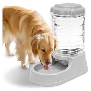 Kenond 2.5 Gallon Automatic Dog Water Dispenser, Gravity Water Bowl for Dogs, 9.5L Large Dog Water Bowl Dispenser, Suitable for Indoor/Outdoor Pet Dogs