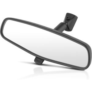 8993-023K Rear View Mirror Compatible with Wrangler TJ JK JL for Dodge RAM 1500 2500 for Santa Fe for Kia Rio for Toyota Tundra
