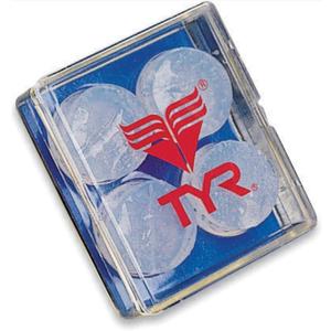 TYR Kids Soft Silicone Swim Ear Plugs (12 pack)