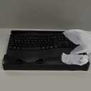 Wireless Keyboard and Mouse Combo, 2.4G Full Size Wave Keys Ergonomic Keyboard with Wrist Rest and 3-Level DPI Adjustable Wireless Ergonomic Mouse for Windows, Mac OS Desktop/Laptop/PC(Black)