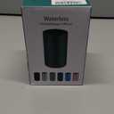 Waterless Essential Oil Diffuser, 7 Colors LED Light, Battery Powered Mini Scent Air Machine, Aromatherapy Mist Diffuser for Home Room Car Office Black Aluminum Alloy