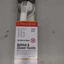 Safe-er-Grip Changing Lifestyles Suction Cup Grab Bars For Bathtubs & Showers; Safety Bathroom Assist Handle, White & Grey, 16 Inches