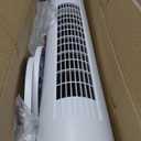 Evaporative Air Cooler, 35" Windowless Air Conditioner Portable, 3 Speeds, 1.2L Water Tank, 3 Ice Packs, 20ft Remote, 7H Timer, No Hose No Window Needed,70 Oscillating Portable AC Unit for Room