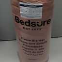 Bedsure GentleSoft Dusty Pink California King Size Blanket for Bed - Cozy Soft Blankets for Women, Cute Small Fleece Throws for Girls, Birthday Gifts for Women, 102x96 Inches