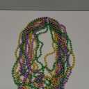Podzly 144 Mardi Gras Beads Necklace Bulk Assortment - 33" Metallic, Bead Necklaces for Party - Dazzling Beads Necklaces for Festive Celebrations, Festivals, Parades or Masquerade Party Events