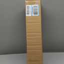 Cordless Bamboo Roman Shades for Windows, 100% Blackout Backing Fabric for Light Blocking, 21" W  64" H - Penang Teak