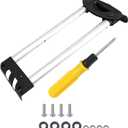 RDEXP 51cm Stretchable Length Travel Luggage Telescopic Handle Replacement Spare Part Suitcase Pull Drag Rod G003 20inch Suitable for 20-inch suitcase