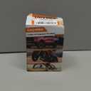 Portable Air Pump for Car Tires, 150 PSI Tire Inflator Cordless with LED Light, Auto Shut-off Air Compressor Bike Tire Pumps with Pressure Gauge for Car Bicycle Motorcycle Ball, Gifts for Men & Women (Black&orange)