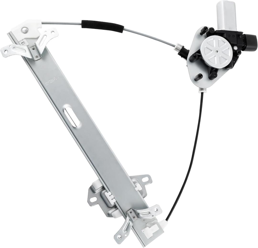 741-304 Front Left Driver Side Power Window Regulator with Motor Assembly Compatible with 2003-2007 Honda Accord (Coupe 2-Door Only) Replace# 741304