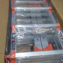 Ladder, A Frame 4 Step Ladder Extension, 14 FT Anti-Slip Multi Position & Storage Folding Ladder, 330 lbs Security Load Telescoping Aluminum Ladders for Stairs Home Indoor Outdoor Roof (Silver)