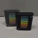 Stackable Daily Pill Organizer - 2 Pack, 4 Times a Day Weekly Medication Reminder - Premium Weekly AM/PM Pill Box with 7 Individual Stacking Cases, a Everyday Medicine Organizer for Vitamins