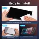 2 x 2 Pack Tempered Glass Screen Protector for Nintendo Switch 2 (2025), Bubble Free, 9H Hardness Anti-Scratch, Touch Sensitive, Ultra-Clear Glass Protector for Switch 2