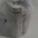 Dog Poop Trash Can Outside, 5L/1.3 Gal Pet Poop Bucket with Lid, Foot Pedal, Dog Waste Container with 40 Bags, Lid Soft Close for Pet, White