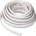 Frost King Tubular Vinyl Gasket Weatherstrip, 1/2" W, 1/4" T, 17' L, White (V18WH) Set of 2