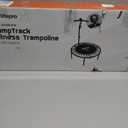 Lifepro Jumptrack Indoor Rebounder Trampoline for Adults with Handle Bar & Jump Counter  Foldable 40 Portable Silent Bungee System for Low-Impact Cardio & Exercise Trampoline Indoor/Outdoor Workouts