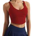 Women's Bustier Corset Crop Tank Tops Sleeveless Trendy Scoop Neck for Women Going Out Tops Summer Sexy High Impact (M)