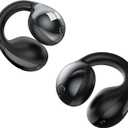 Monster Open Ear AC600 Headphones, Bluetooth 5.4 Wireless Earbuds with HiFi Stereo, Clip-On Earbuds with ENC Clear Call, 21H Playtime, IPX6 Waterproof Wireless Headphones for Outdoor Exercise,Black