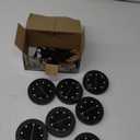 Peasur Solar Ground Lights Outdoor, 8 Pack Flat Solar Powered Disc Lights, IP68 Waterproof, Anti-Rust, Landscape Lighting for Pathway Garden Yard Lawn Walkway Landscape Driveway, Mini, Cool White