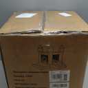 White Bounce House, House with Blower, Inflatable Bouncer, Children's Toy, Sewn Extra Thick Material for Durability