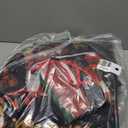 Bencailor 17 Pcs Christmas Kitchen Sets Snowman Kitchen Rug and Mat Xmas Mitts and Pot Holders Santa Apron Jingle Bells Dish Towels Wooden Spoons for Christmas Holiday Decoration Housewarming Gifts