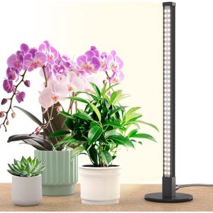 Vertical Grow Light, 72 LEDs Full Spectrum Light Bar, 5000K Wide Illumination Area Desk Light,1.4FT Stand Plant Lamp for Tall Houseplants, Tropical Plants, Foliage with On/Off Switch