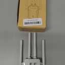 WiFi Extender Signal Booster for Home Quick Setup Internet Repeater Long Range Up to 45+ Devices