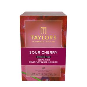 3 x Sour Cherry, 20ct. by Taylors of Harrogate, BB: 02/2027