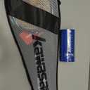 Kawasaki Badminton Set with 2 Badminton Rackets, 3 Shuttlecocks, and Carrying Bag (Blue)