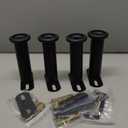 4 Pcs Adjustable Height Bed Support Legs 7.08-12.6 inch, Bed Frame Center Support Legs for Bed Frame/Bed Center Slat/Furniture, Heavy Duty Metal Bed Replacement Legs Bed Slats Support Legs