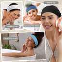 Ztomine Headbands for Women, Non Slip Soft Cotton Hair Bands with Stretchy Cloth, Ideal for Yoga, Running, Outdoor Exercise, and Sports, 16 Pcs (style1)