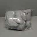 Large Elephant Stuffed Animals,Clever Elephant Plush Toy for Kids, for Girls and Women,Super Soft Room Decoration(Gray)