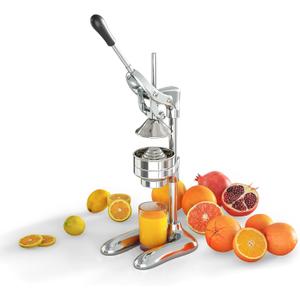 Nisorpa Stainless Steel Manual Juicer Commercial Hand Press Citrus Juicer Machine Fruit Squeezer Pomegranate Orange & Lemon Squeezer for Home Restaurant