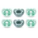 NUK Comfy Pacifiers, 6-18 Months, 6 Pack