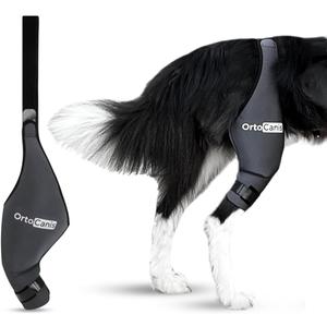 Ortocanis Dog Knee Brace for Torn Acl Hind Leg, Cruciate Ligament Injuries, Patella Dislocation or Osteoarthritis - Dog Acl Knee Brace - Dog Braces for Back Leg for Support (X-Large, Left Leg) (Size X-Large (14,2 - 16 "))